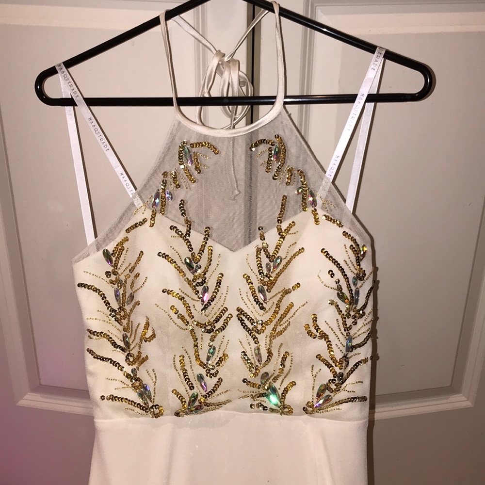 Halter top prom dress | backless | size smal
